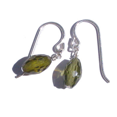 CZ earrings