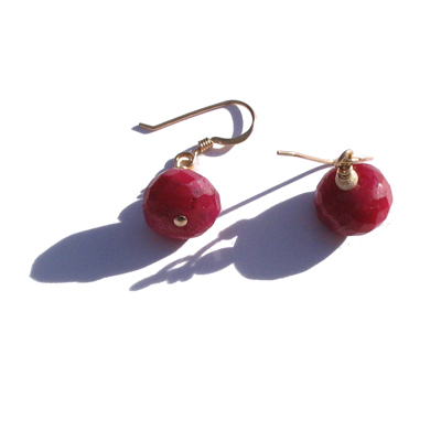 Ruby Earrings