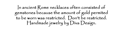 Handmade Jewelry Necklace